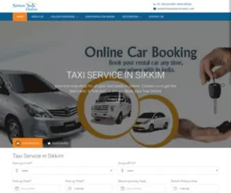 Sikkimtaxisonline.com(Sikkim Taxis Online) Screenshot