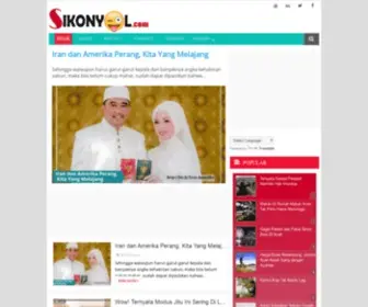 Sikonyol.com(Sebuah Sampah Untuk Negeri) Screenshot