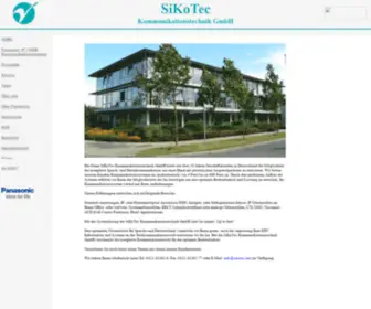 Sikotec.net(Panasonic-Bremen) Screenshot