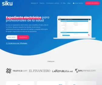 Sikumedico.com(Expediente electr) Screenshot