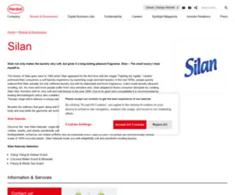 Silan.com(Geparfumeerde wasverzachters voor de gevoelige huid) Screenshot