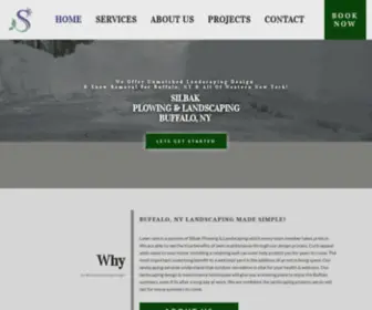 Silbakplowinglandscaping.com(Buffalo, NY) Screenshot