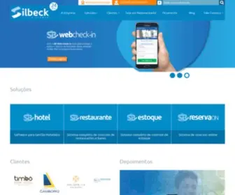 Silbeck.com.br(Software e Sistema de gestão hoteleira) Screenshot