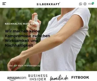 Silberkraft.com(Nachhaltige Schädlingsbekämpfung) Screenshot