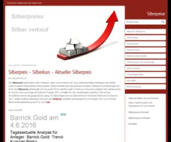Silberpreise.net(Aktueller Silberpreis) Screenshot