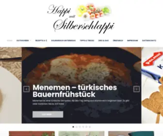 Silberschlappi.de(Happi mit Silberschlappi) Screenshot