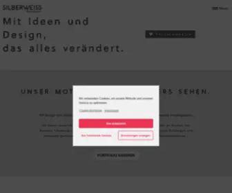 Silberweiss.de(Und Designagentur) Screenshot