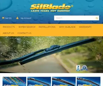 Silblade.com(Longest Lasting Windshield Wiper Blades) Screenshot