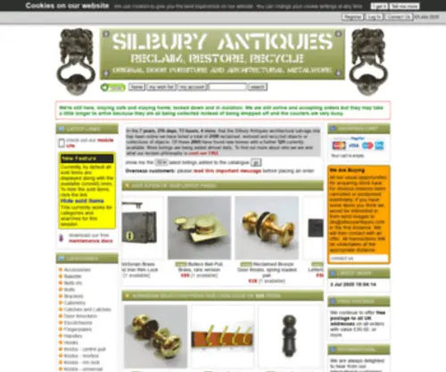 Silburyantiques.com(Silbury Antiques) Screenshot