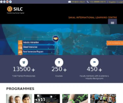 Silc.edu.in(Silc) Screenshot