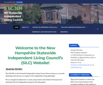 Silcnh.org(NH Statewide Independent Living Council) Screenshot