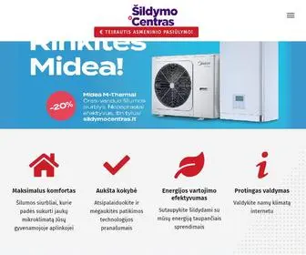 Sildymocentras.lt(Midea) Screenshot