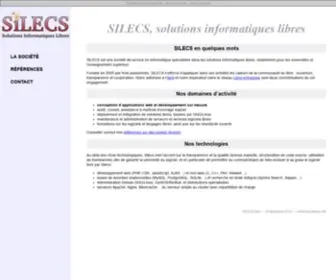 Silecs.info(Solutions informatiques libres) Screenshot