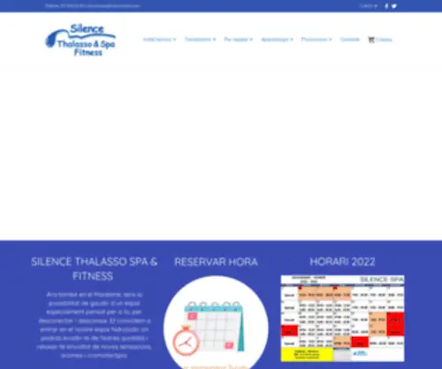 Silencespa.com(Spa Silence) Screenshot