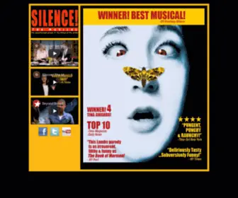 Silencethemusical.com(Silencethemusical) Screenshot