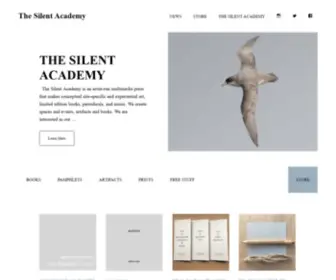 Silentacademy.com(The Silent Academy) Screenshot