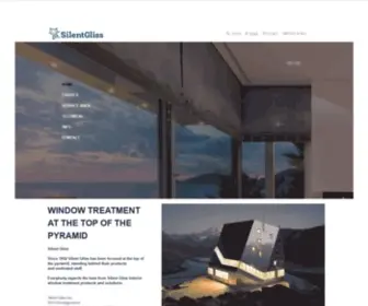 Silentglissamerica.com(Silent Gliss) Screenshot