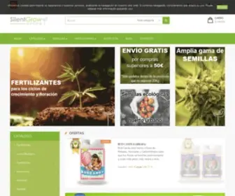 Silentgrow.es(Grow shop) Screenshot