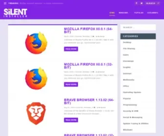 Silentinstaller.com(Download Virus Free Software) Screenshot