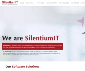 Silentiumit.com.au(Silentium International) Screenshot