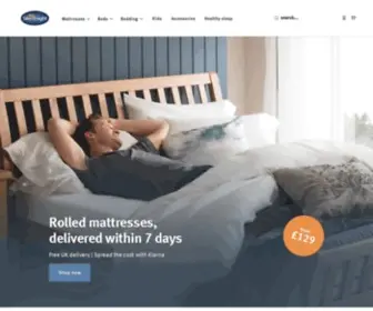 Silentnight.co.uk(The UK's most trusted bed brand) Screenshot
