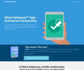 Silentsalesmanapp.net(Silent Salesman App) Screenshot