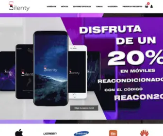 Silentyco.com(Móviles) Screenshot