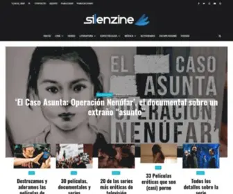 Silenzine.com(Toda la Información Cultural 2.0 en) Screenshot