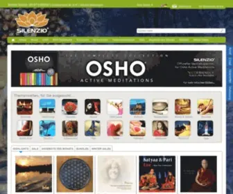 Silenzio.com(SILENZIO Onlineshop) Screenshot