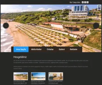 Sileresorthotel.com(Şile) Screenshot