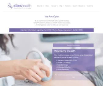 Sileshealth.com.au(Siles Health) Screenshot