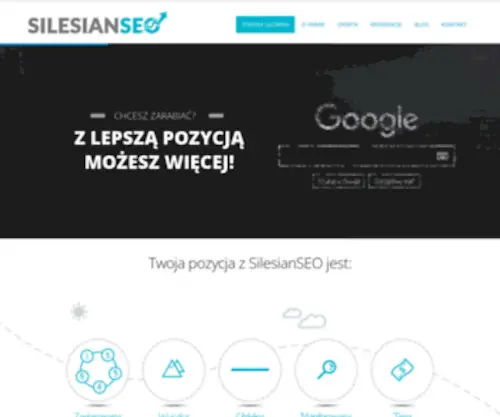 Silesianseo.pl(Agencja SEO) Screenshot