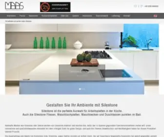 Silestone-Deutschland.com(Fensterbänke) Screenshot