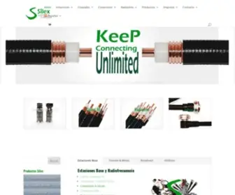 Silexst.com(Silex System Telecom) Screenshot