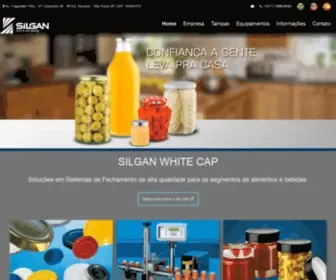 Silganwhitecap.com.br(Página Inicial) Screenshot