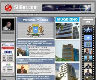 Silgor.com(Reliable news and information about Somalia) Screenshot