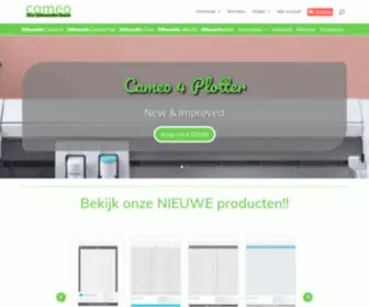 Silhouettecameo.nl(The Silhouette Cameo Store) Screenshot