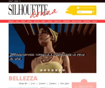 Silhouettedonna.it(Silhouette Donna) Screenshot