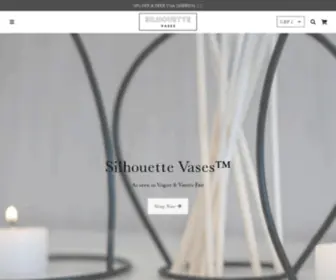 Silhouettevases.com(SilhouetteVases) Screenshot