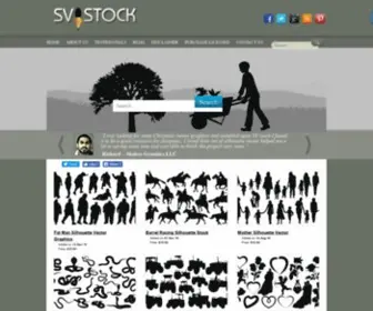 Silhouettevectorstock.com(Silhouette Vector Stock Images Vector Art) Screenshot