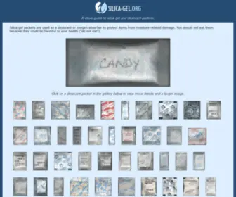 Silica-Gel.org(Silica Gel) Screenshot