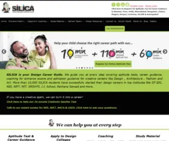 Silica.co.in(NIFT, NID, NATA, CEED, UCEED Entrance Coaching Institute) Screenshot