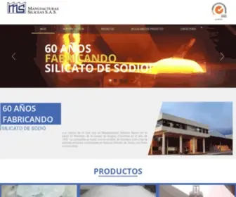 Siliceas.com(SILICATO DE SODIO) Screenshot