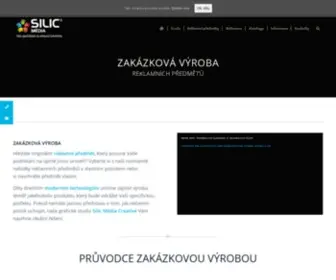 Silicmedia.cz(Zakázková výroba) Screenshot