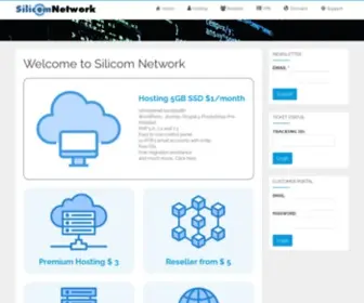 Silicomnetwork.com(Hosting, VPS y dominios) Screenshot