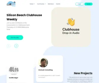 Siliconbeachgroup.org(Startup & Business Community) Screenshot