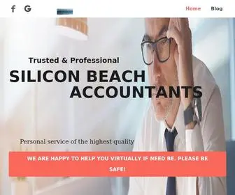 Siliconbeachtax.com(Silicon Beach Accountants) Screenshot