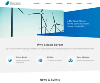Siliconborder.com(Silicon Border) Screenshot