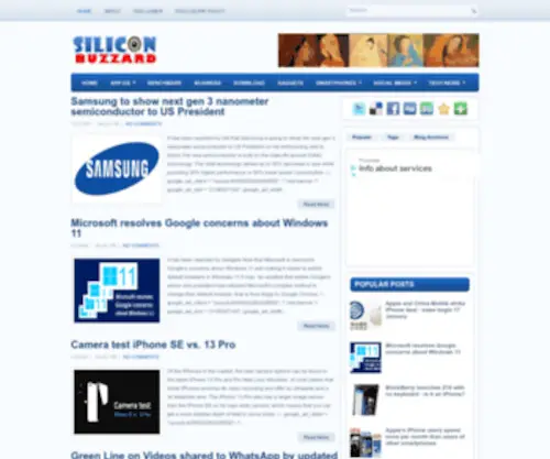 Siliconbuzzard.com(Silicon Buzzard) Screenshot