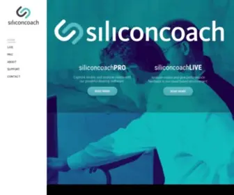 Siliconcoach.com(Siliconcoach Ltd) Screenshot